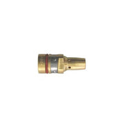 CK Retaining Head Heavy Duty Tregaskiss brass cylindrical diffuser with red o-ring for MIG gun