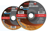 Weldcote 11533 Slitter ALU-Prime cut-off wheel 5x.045x7/8 in T1 ALU-46-P-BF aluminum non-ferrous disc