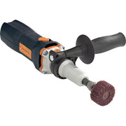 Walter 30A145 Dialspeed 6145 straight die grinder orange dial control with flap wheel and side handle