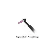 CK Torch Body Gas 100A 60-degree angled air-cooled TIG torch body with ceramic cup representative image