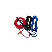 CK Torch Body Wtr 250A 180 degree flex torch kit with red, black and blue coiled hoses and brass fitting