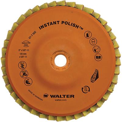 Walter 07T502 5" Instant Polish™ Flap Disc