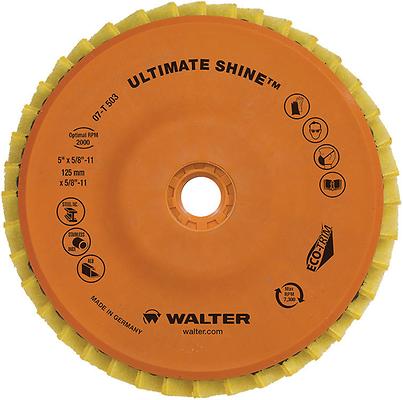 Walter 07T453 4.5" Ultimate Shine™ Flap Disc
