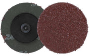 Walter 09D108 2" 80 Grit SPINLOCK™ Aluminum Oxide Resin Fiber Flap Disc (25 Pack)