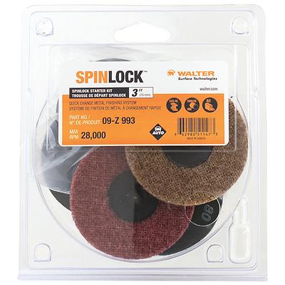 Walter 09Z993 3" SPINLOCK™ Starter Kit (1 Kit)