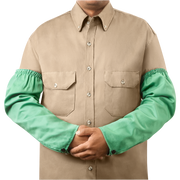 Steiner 9 oz FR Cotton Sleeves - Standard Elastic Top, Snap Wrist Closure