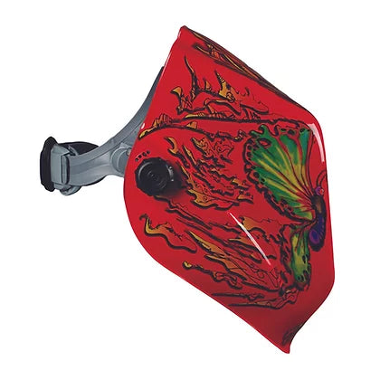 Jackson True Sight Welding Helment Flaming Butterfly 46119