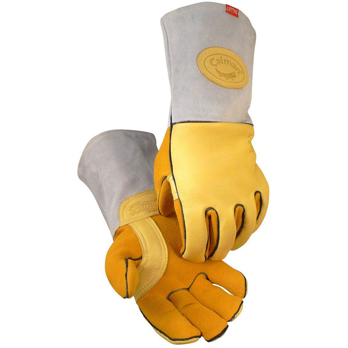 Caiman 1485 Medium Welding Gloves Elkskin