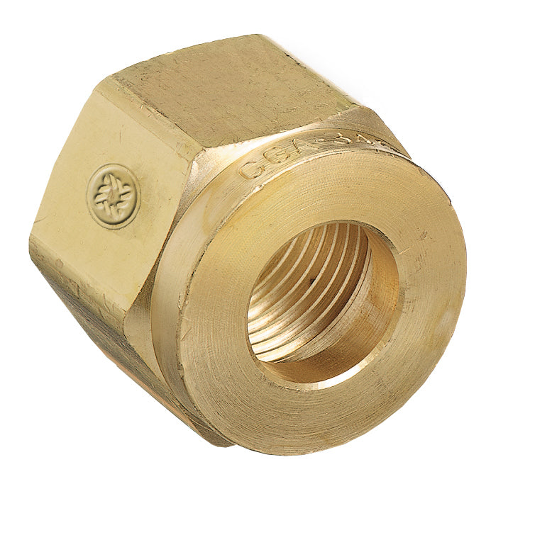 Regulator Inlet Nut, Air, Brass, CGA-346