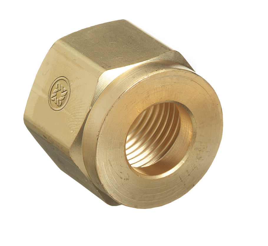 Regulator Inlet Nuts, Acetylene (Commercial), Brass, CGA-300