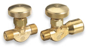 Non-Corrosive Gas Flow Valves, 200 PSIG, Brass, Oxygen, 1/4 in NPT(M)