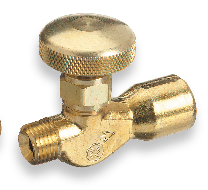 Non-Corrosive Gas Flow Valves, Brass, Non-Corrosive Gases, 1/4 in NPT(M)