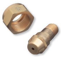 Regulator Inlet Nuts, Acetylene (B), Brass, CGA-520