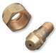 Regulator Inlet Nuts, Acetylene (B), Brass, CGA-520