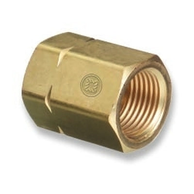 Brass Cylinder Adaptors, CGA-300 Commercial Acetylene To CGA-510 POL Acetylene