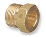 Regulator Inlet Nuts, Inert Gas, Brass, CGA-680