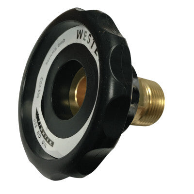 Regulator Inlet Nuts, Argon;  Nitrogen;  Helium, Brass, CGA-580, Hand-Tight