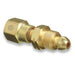 Brass Cylinder Adaptors, From CGA-590 Industrial Air To CGA-580 Nitrogen