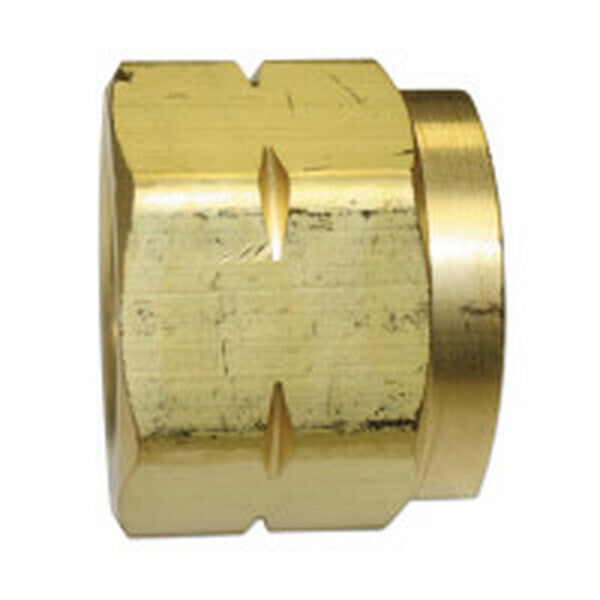 Regulator Inlet Nuts, Hydrogen;  Natural Gas, Brass, CGA-350