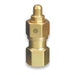 Brass Cylinder Adaptors, From CGA-346 Air To CGA-580 Nitrogen