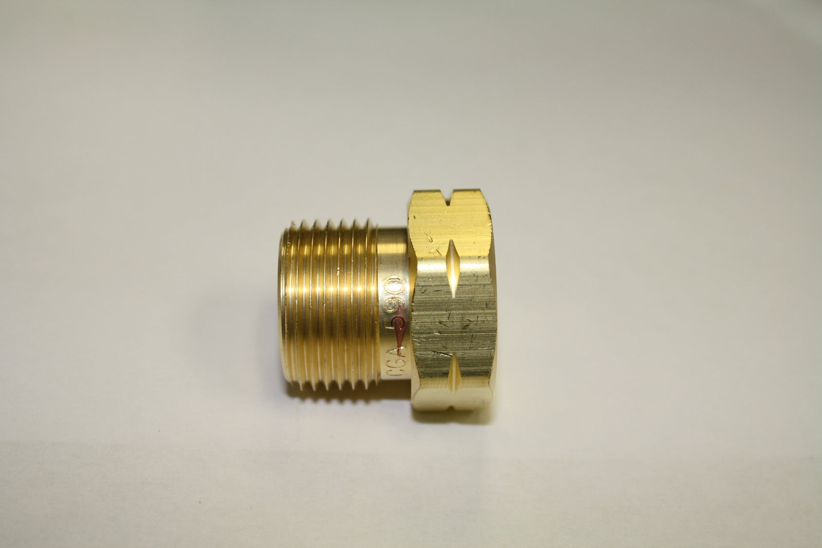 Regulator Inlet Nuts, Industrial Air, Brass, CGA-590