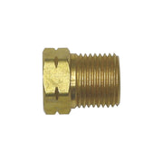 Inert Arc Adaptor, 200 psi, Brass, 1/4 in NPT Male x B-Size RH Female, Inert Gas