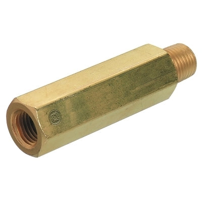 Pipe Thread Extension Adapters, Adapter, 3,000 PSIG, Brass, 1/4 in (NPT)