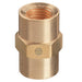 Pipe Thread Couplings, Adapter, 3,000 PSIG, Brass, 1/2 in (NPT)