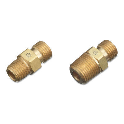 Regulator Outlet Bushing, 200 psi, Brass, C-Size, 1/4 in (NPT) RH, Male, Oxygen