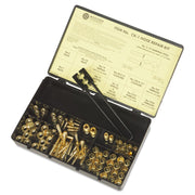 Hose Repair Kit, A-Size/B-Size Fittings, 3/16 in and 1/4 in Hose ID, Hammer-Strike 2-Hole Jaw Crimp Tool