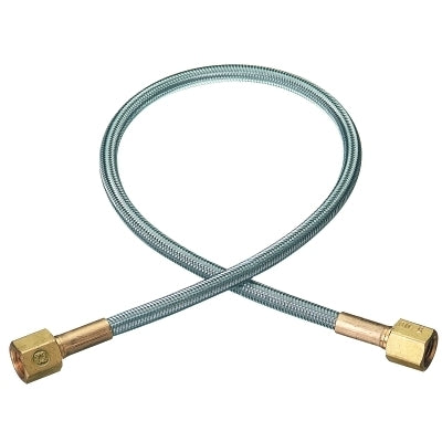 Flexible Pigtails, 3,000 psi, Brass, Female, 24 in