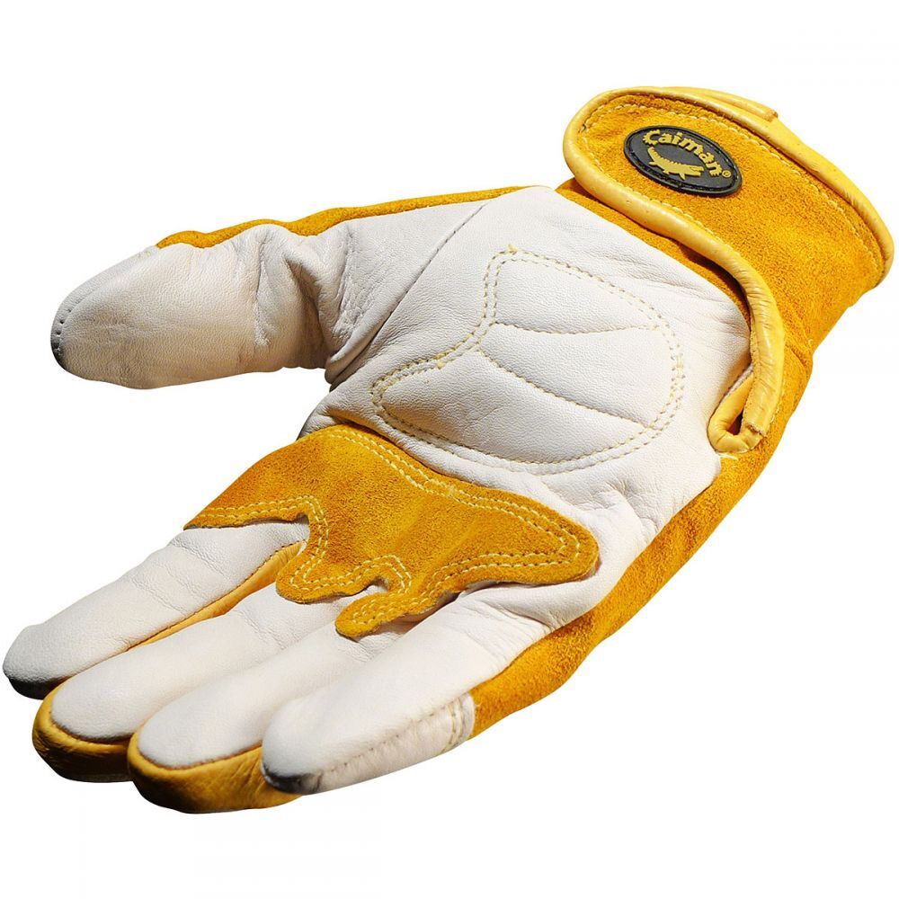Caiman 1828 Large Cow Grain Unlined TIG/MIG Welding Gloves