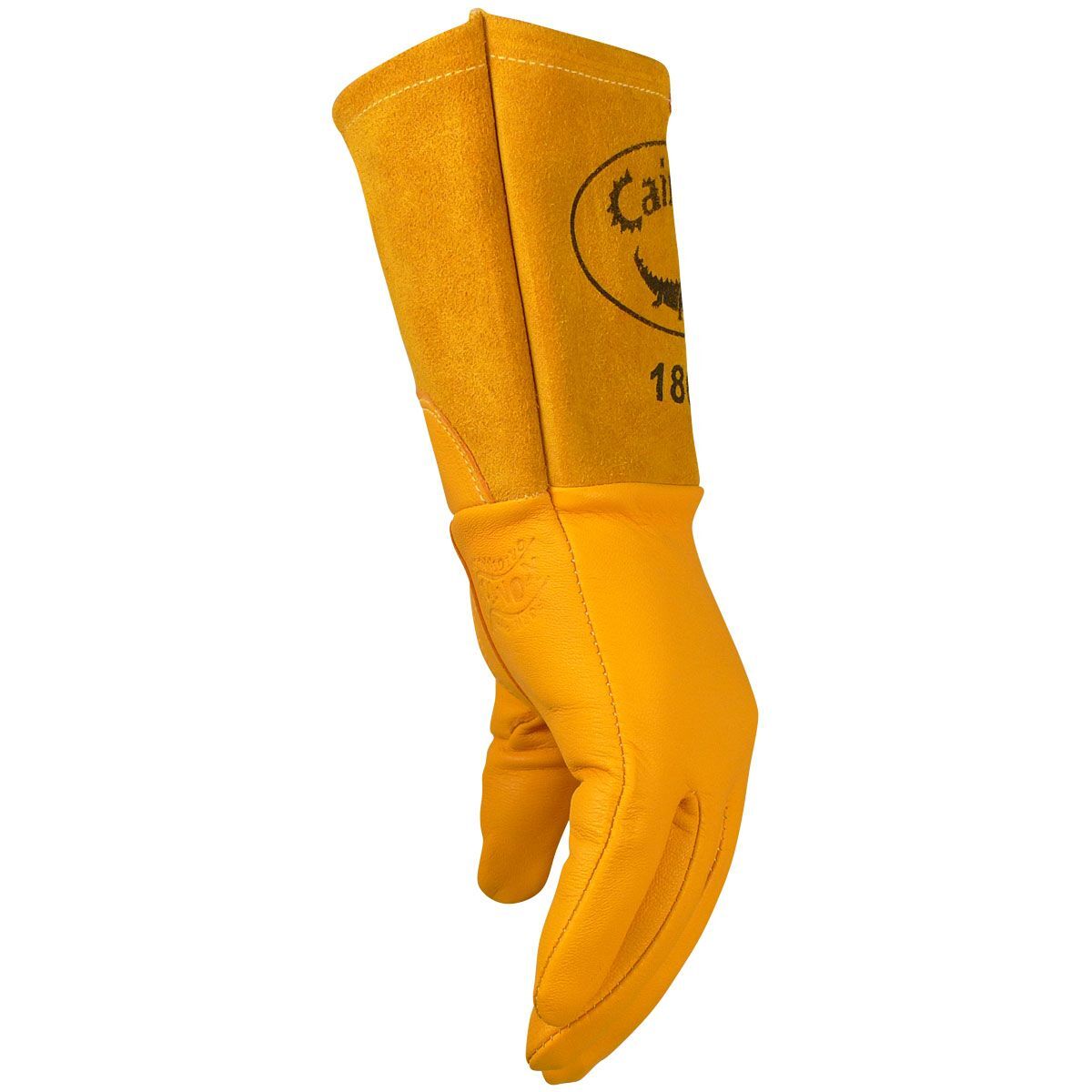 Caiman 1869 - Extra Large Goat Grain Unlined MIG Welding Gloves