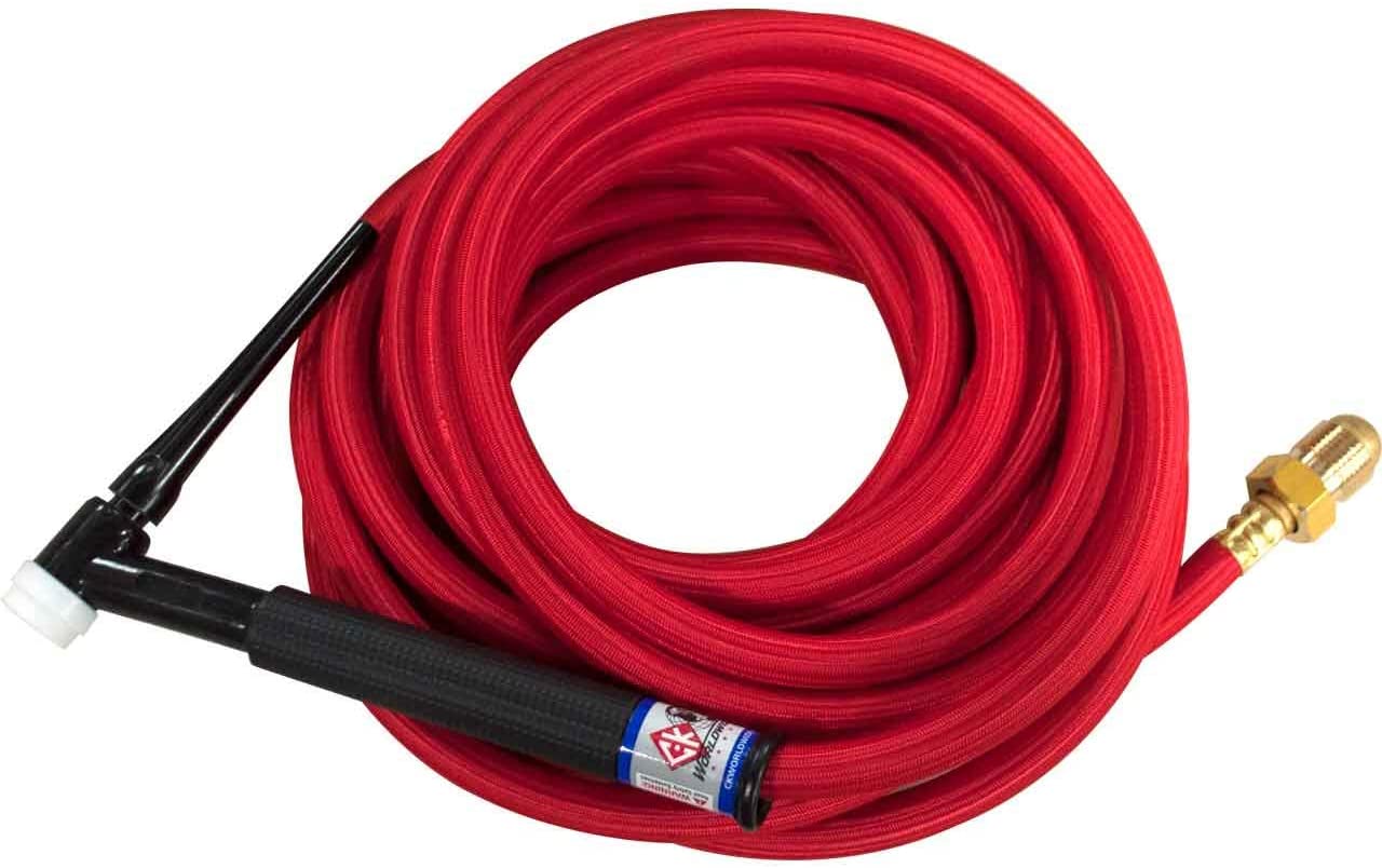CK Worldwide | TIG Torch #26 - 3 Series Trim Line  TL26-25-RSF FX W/ 25ft. Super Flex Cable