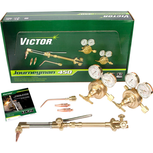 Victor Journeyman 450 Cutting and Welding System — Model# 0384-0807