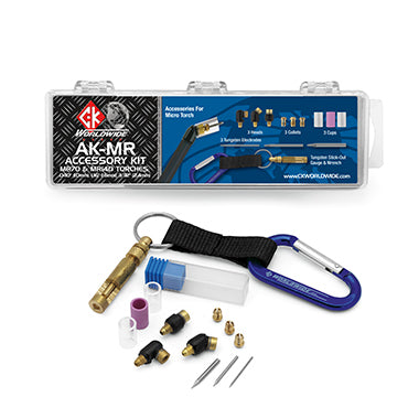 AK-MR MICRO TORCH ACCESSORY KIT CK Worldwide MR70 & MR140 Torch