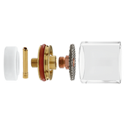 Ck Worldwide D2GS116LD Gas Saver Kit, 1/16", Pyrex Cup, 2 Series Large Diameter