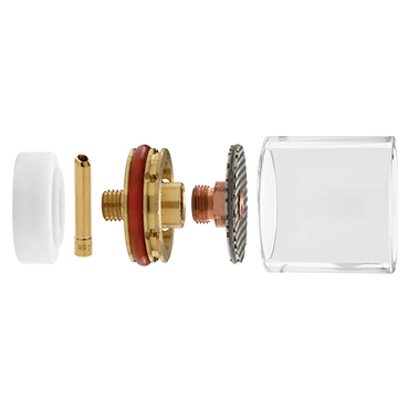 Ck Worldwide D2GS116LD Gas Saver Kit, 1/16", Pyrex Cup, 2 Series Large Diameter