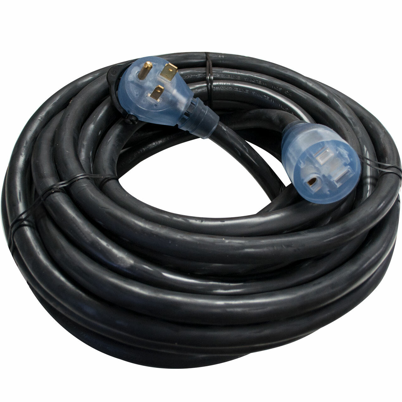 220 Volt Extension Cord 8/3 50 Foot Extension Cord Molded Connectors