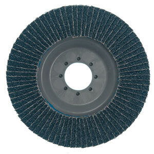 Weldcote Ceramic Premium Trimmable Flap Discs with Built-in-Hub 6" Arbor 60 Grit
