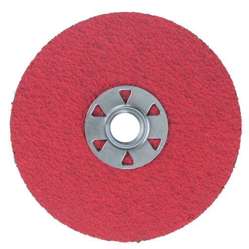 Ceramic Disc 7" x 5/8"-11 Quick Lock Resin Fiber Disc