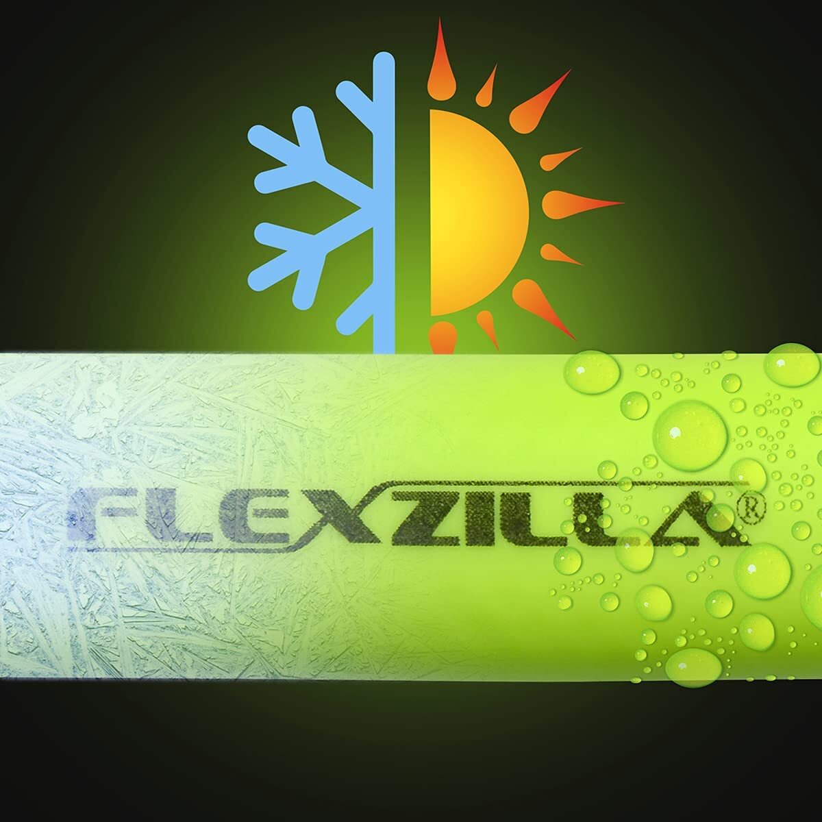 Flexzilla® Air Hose, 3/8" x 25', 1/4" MNPT Fittings
