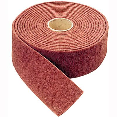 Walter 07B504 Blendex hand finishing roll 4x30in white cleaning grade nonwoven roll on cardboard core