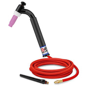 CK Worldwide TIG Torch #17 - 3 Series Flex Head (Gas Cooled) (CK1512HSF FX) w/ 12.5' Super Flex Hose