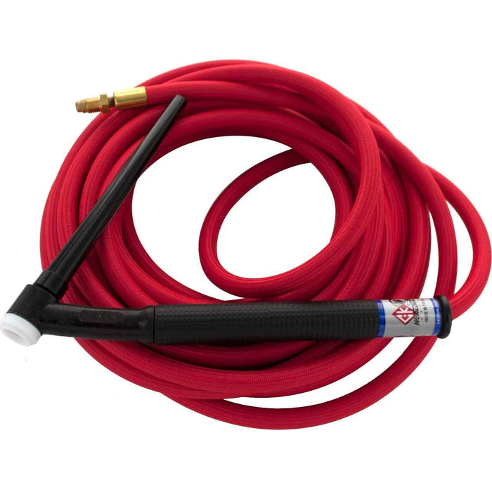 CK Worldwide | TIG Torch #9 - 2 Series Flex Head (Gas Cooled) (CK9-25-RSF FX) W/ 25 ft. Super Flex Cable