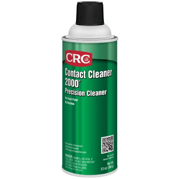 03150 CRC Contact Cleaner 2000® Precision Cleaner, Clear/Colorless