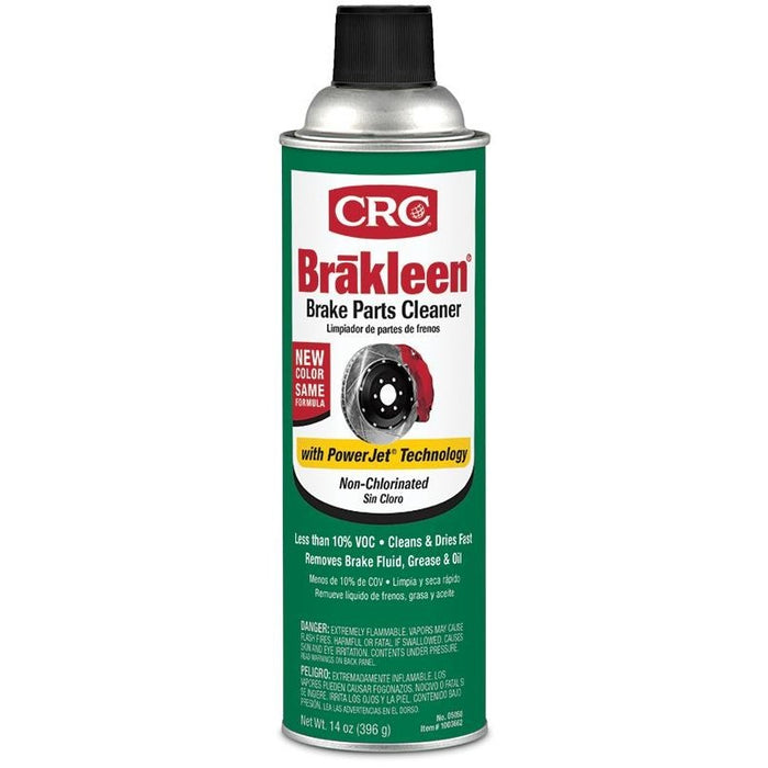 05050 CRC Brakleen® Non-Chlorinated Brake Parts Cleaner, Clear, 14oz Aerosol