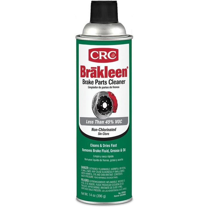 05084 CRC Brakleen® Brake Parts Cleaner, Clear, 14oz Aerosol