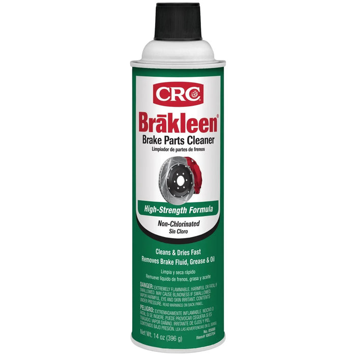 05088 CRC Brakleen® Brake Parts Cleaner, Clear, 14oz Aerosol
