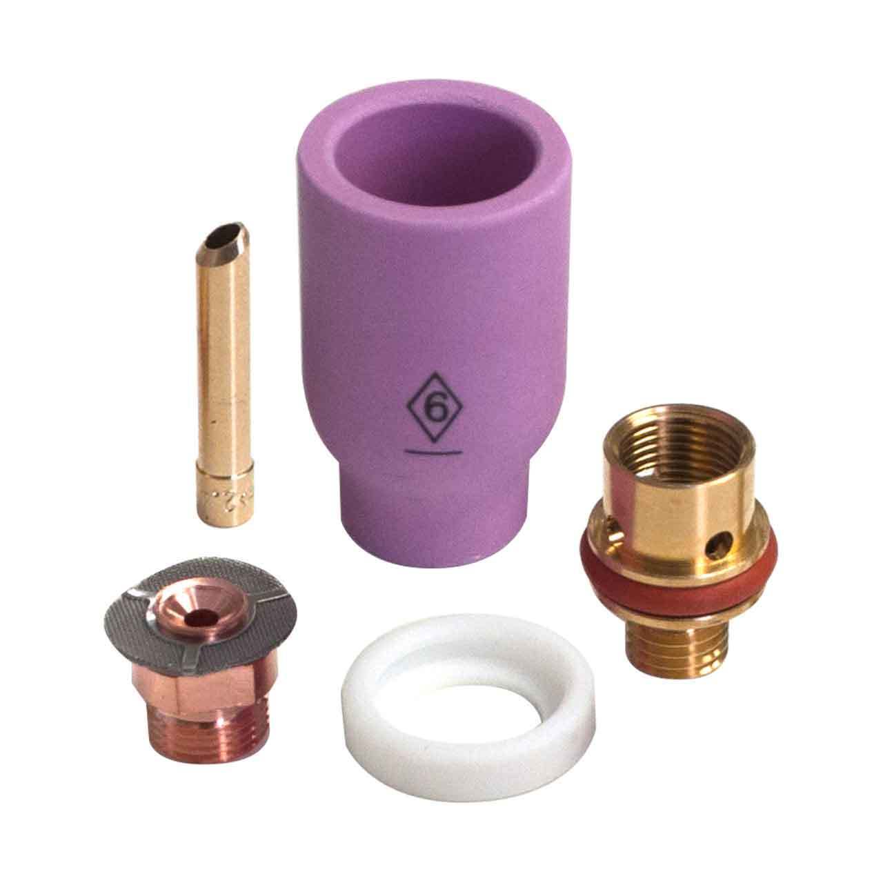 CK Worldwide Gas Saver Kit, 3/32" Alumina 9  & 20 Series Tig Torch